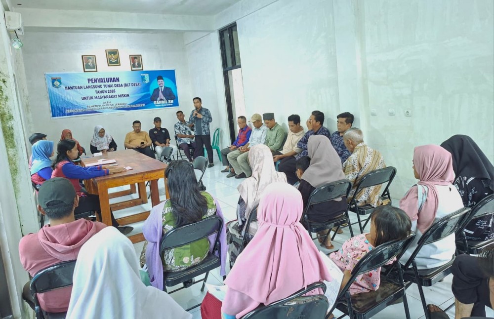 PENYALURAN BLT DESA TAHAP I TAHUN 2026 UNTUK 15 KPM DI DESA JERINGO MENJELANG HARI RAYA NYEPI & HARI RAYA IDUL FITRI